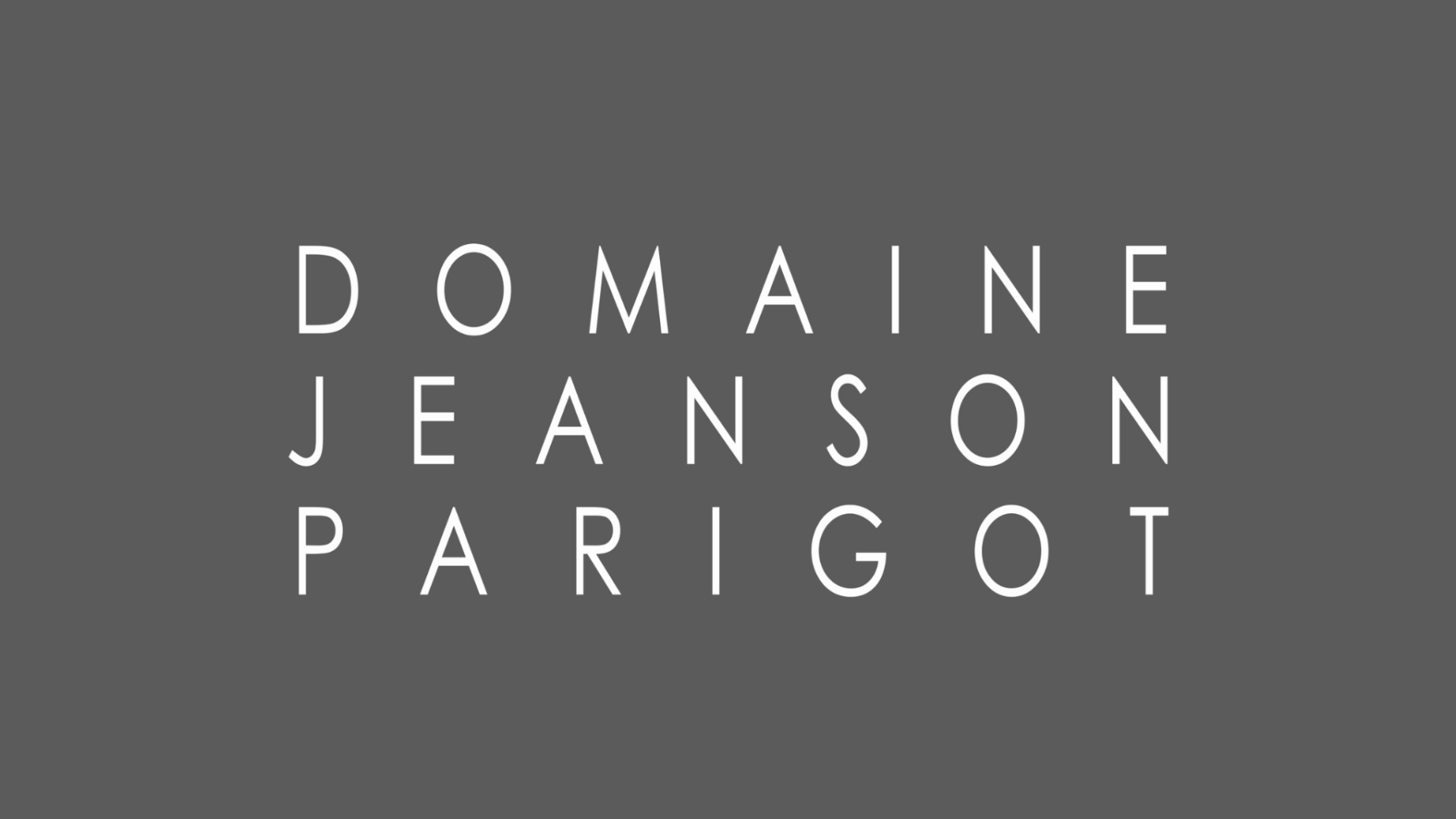 DOMAINE JEANSON-PARIGOT